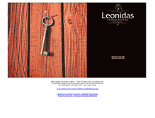 Tablet Screenshot of hotel-leonidas.gr